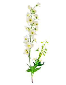 Fleur artificielle Delphinium 79 cm blanc