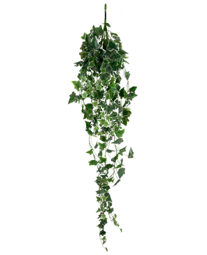 Plante artificielle Lierre 130 cm vert/blanc