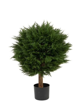 Boule de Thuya artificielle Bush Deluxe UV 80 cm