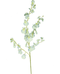 Branche artificielle Orchidée turquoise 80 cm