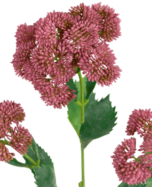 Branche artificielle Sedum rouge 48 cm