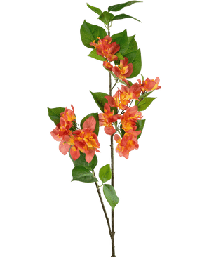 Branche artificielle de bougainvillier pêche 81 cm