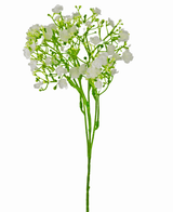 Brindille artificielle Plasterwort blanc 46 cm