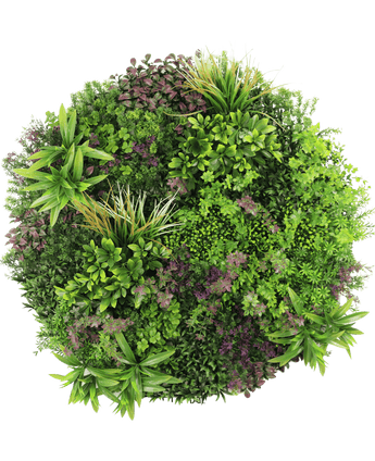 Cadre vegetal artificiel Ø100 cm de diamètre