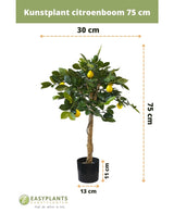 Citronnier artificiel 75 cm