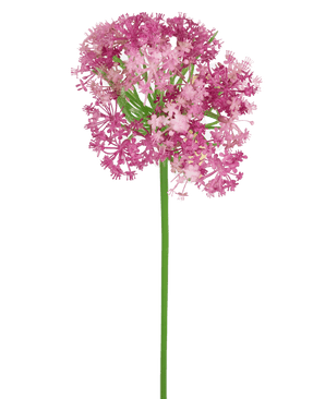 Fleur artificielle Allium violet 60 cm