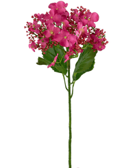 Fleur artificielle Butterfly Hydrangea rose 70 cm