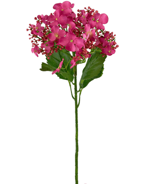 Fleur artificielle Butterfly Hydrangea rose 70 cm