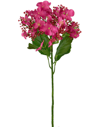 Fleur artificielle Butterfly Hydrangea rose 70 cm