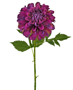 Fleur artificielle Dahlia 50 cm violet