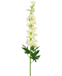 Fleur artificielle Delphinium 79 cm blanc