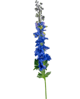 Fleur artificielle Delphinium 79 cm bleu