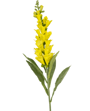 Fleur artificielle Foxglove 90 cm jaune