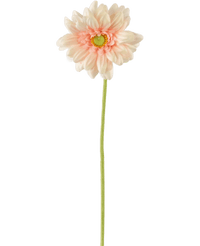 Fleur artificielle Gerbera mini 47 cm rose tendre