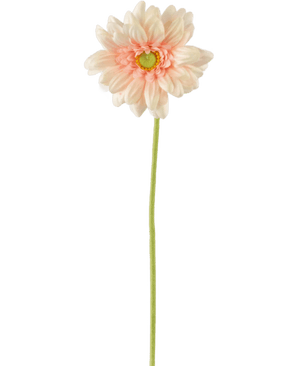 Fleur artificielle Gerbera mini 47 cm rose tendre