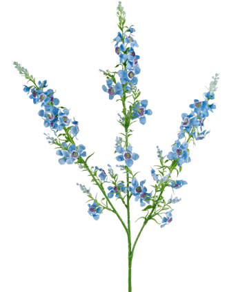 Fleur artificielle Herbe à chat 75 cm bleu