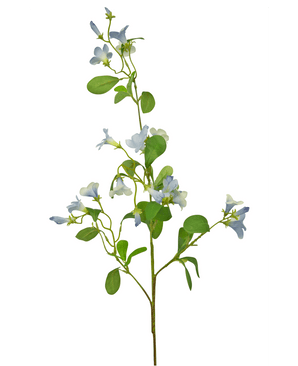 Fleur artificielle Minthe 95 cm bleu