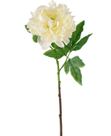 Fleur artificielle Pivoine 61 cm blanc