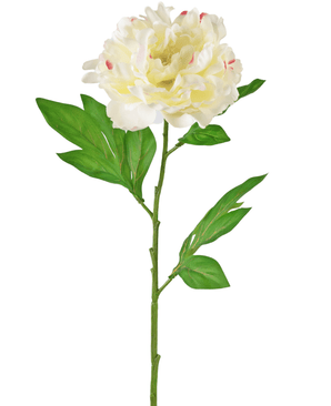 Fleur artificielle Pivoine 77 cm blanc