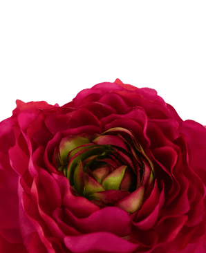 Fleur artificielle Ranunculus 51 cm rose foncé