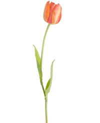 Fleur artificielle Tulipe française 60 cm orange