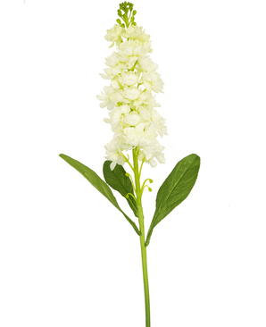 Fleur artificielle Violet 78 cm blanc