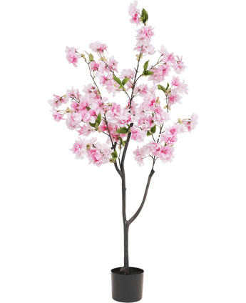 Fleur de cerisier artificielle 130 cm rose