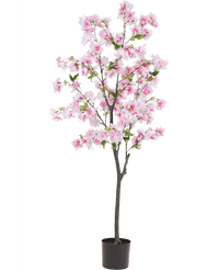 Fleur de cerisier artificielle 165 cm rose