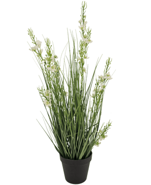 Gazon artificiel Millet Oignon pot 65cm ignifugé