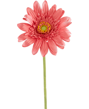 Gerbera artificiel 53 cm rose