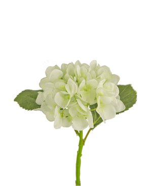 Hortensia artificiel 33 cm blanc