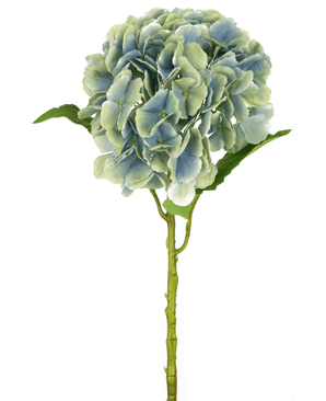 Hortensia artificiel 55 cm bleu