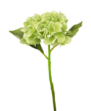 Hortensia artificiel Deluxe 33 cm vert