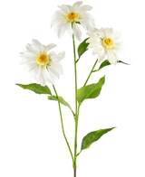 Marguerite artificielle 76 cm blanche