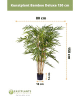 Plante artificielle Bambou Deluxe 150 cm