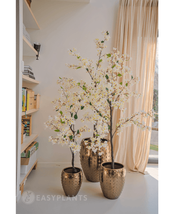 Plante artificielle Bougainvillier 120 cm blanc