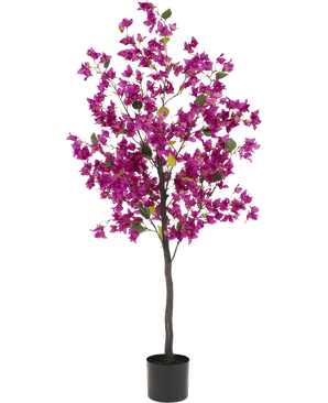 Plante artificielle Bougainvillier 155 cm Mauve