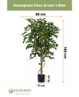 Plante artificielle Ficus Green 180 cm