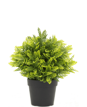 Plante artificielle Fougère en pot 22 cm UV