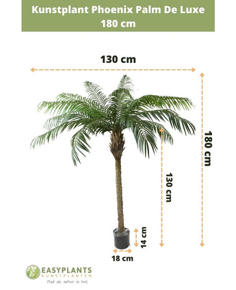 Plante artificielle Phoenix Palm De Luxe 180 cm