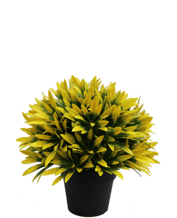 Plante artificielle Soleil jaune dans un pot de 22 cm UV