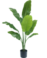 Plante artificielle Strelitzia Nicolai Deluxe 120 cm