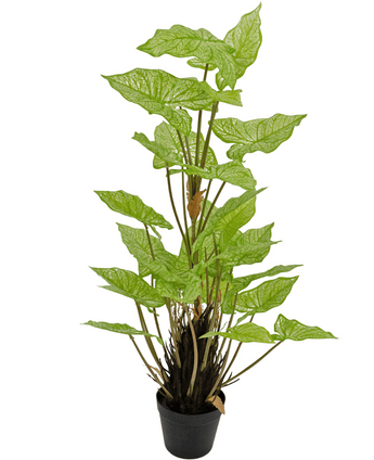 Plante artificielle Trapa Bispinosa 90 cm blanc