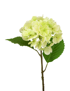 Hortensia artificiel Deluxe 55 cm vert