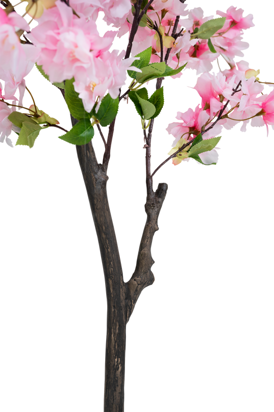 Fleur de cerisier artificielle 180 cm rose