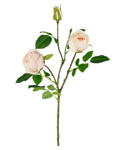 Branche de rose artificielle Real Touch rose 72 cm