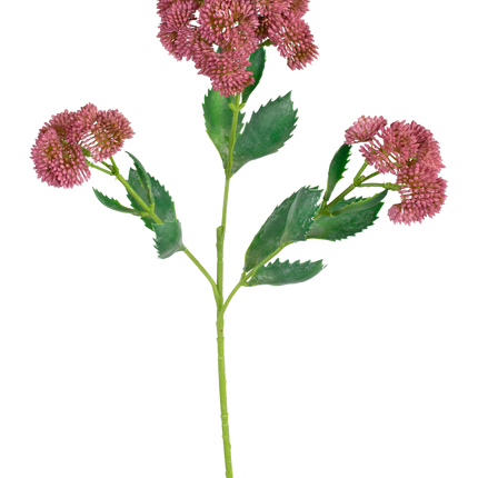 Branche artificielle Sedum rouge 48 cm