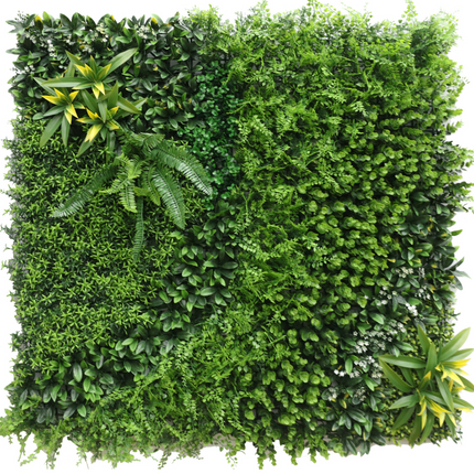 Mur végétal artificiel Buis Crush 100x100 cm UV