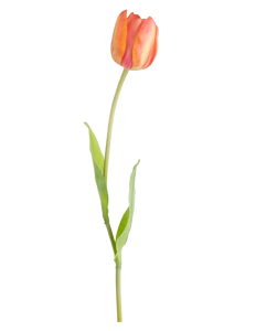 Fleur artificielle Tulipe française 60 cm orange