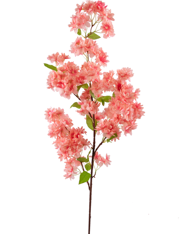 Fleur de cerisier artificielle 100 cm rose